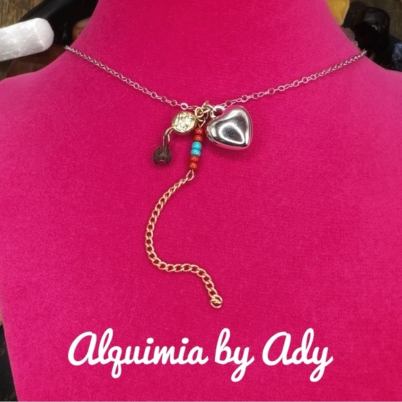 Alquimia by Ady Heart Charm Necklace - Picture 1 of 1